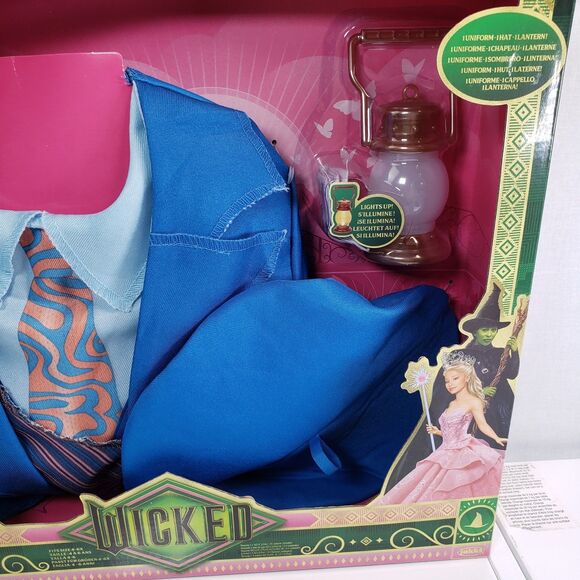 WICKED Shiz University Uniform Costume Hat Lantern Light Up Girls 4-6X Dress Up - Picture 7 of 16